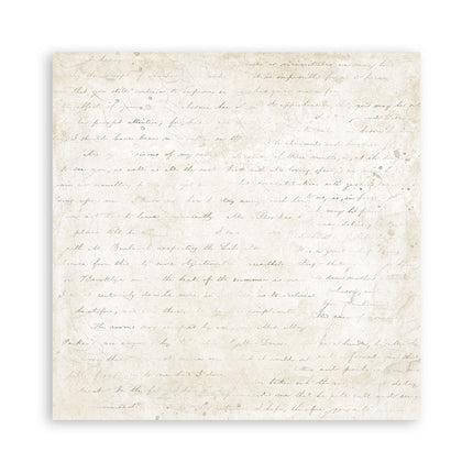 Bloc de papiers Timeless simple face - 20,3x20,3 cm - 22 feuilles