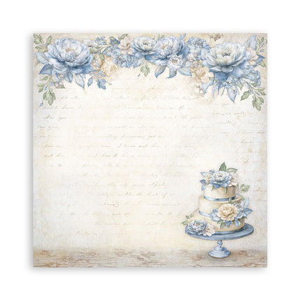 Bloc de papiers Timeless simple face - 20,3x20,3 cm - 22 feuilles