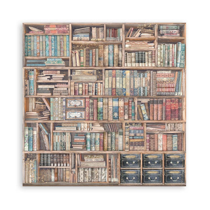 Bloc de papiers Venice City of Art simple face - 20,3x20,3 cm - 22 feuilles