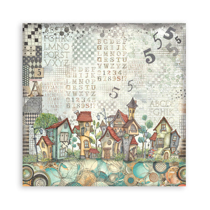 Paperpad Furry Friends Enkelzijdig - 20,3x20,3 cm - 22 vellen