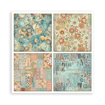 Paperpad Furry Friends Enkelzijdig - 20,3x20,3 cm - 22 vellen