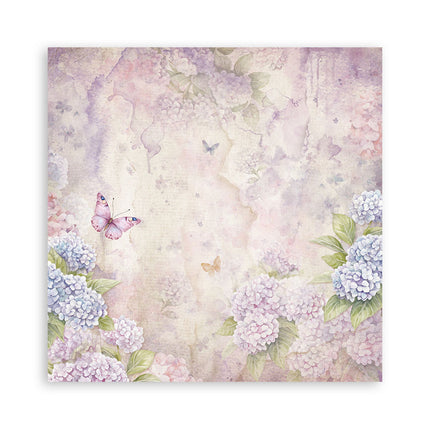 Bloc de papiers Quiet Days recto seul - 20,3x20,3 cm - 22 feuilles