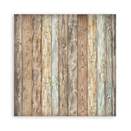 Bloc imprimé de scrapbooking pour loisirs créatifs 22 feuilles cm 20,3X20,3 (8"X8") Recto simple Symphony