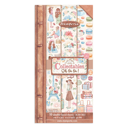 Éléments à collectionner 10 feuilles 15x30,5 (6”x12”) - Create Happiness Oh lá lá