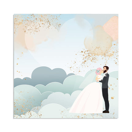 Paperpad Love Story Enkelzijdig - 30,5x30,5 cm - 22 vellen