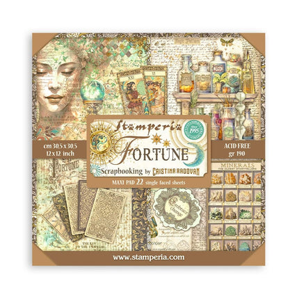 Paperpad Fortune Enkelzijdig - 30,5x30,5 cm - 22 vellen