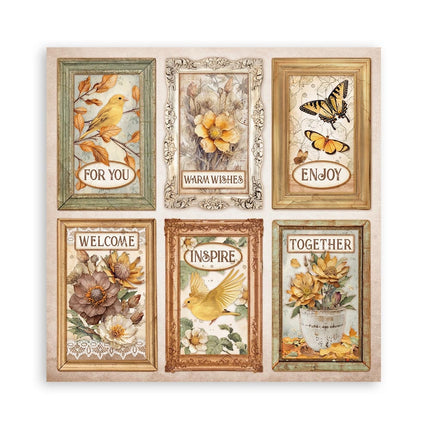 Paperpad Golden Harmony Enkelzijdig - 30,5x30,5 cm - 22 vellen