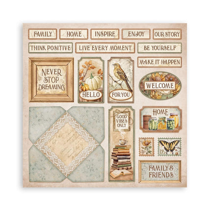 Paperpad Golden Harmony Enkelzijdig - 30,5x30,5 cm - 22 vellen