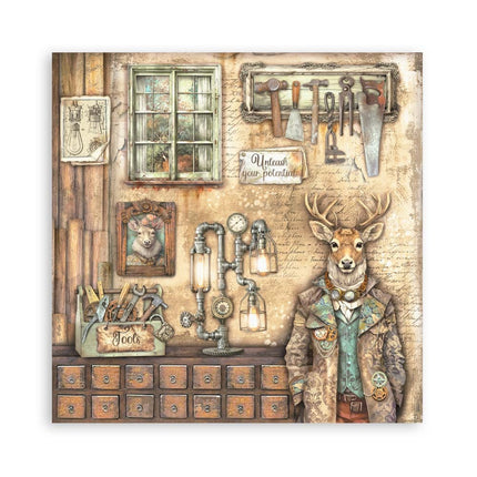 Paperpad Alterego Enkelzijdig - 30,5x30,5 cm - 22 vellen