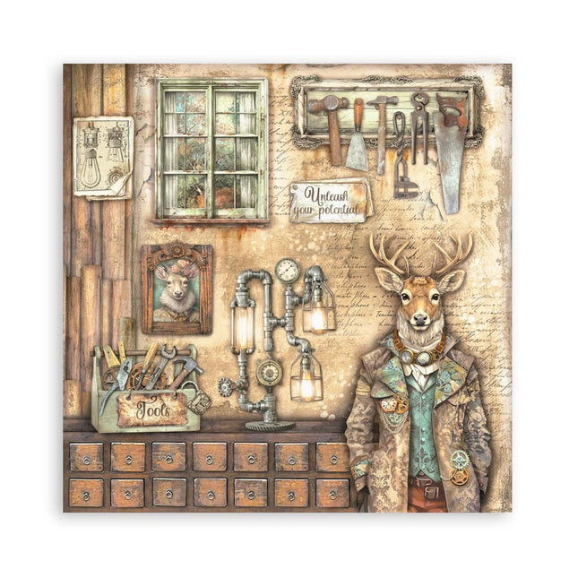 Paperpad Alterego Enkelzijdig - 30,5x30,5 cm - 22 vellen