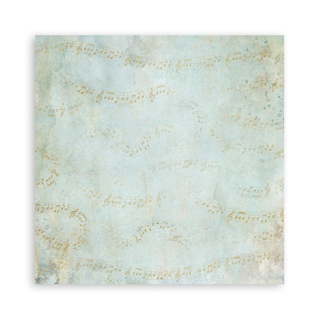 Bloc de papiers Masquerade recto seul - 30,5x30,5 cm - 22 feuilles