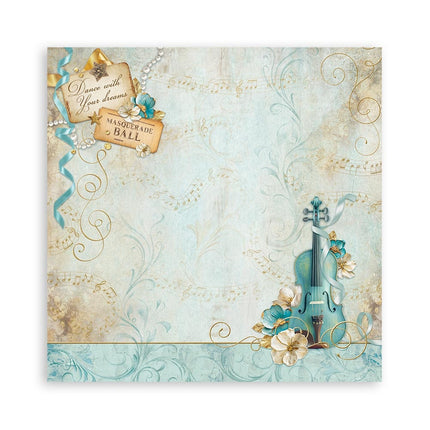 Paperpad Masquerade Enkelzijdig - 30,5x30,5 cm - 22 vellen