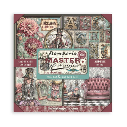 Paperpad Master of Magic Enkelzijdig - 30,5x30,5 cm - 22 vellen
