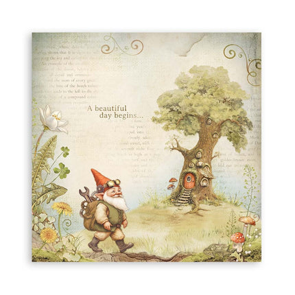 Paperpad Hidden Grove Enkelzijdig - 30,5x30,5 cm - 22 vellen