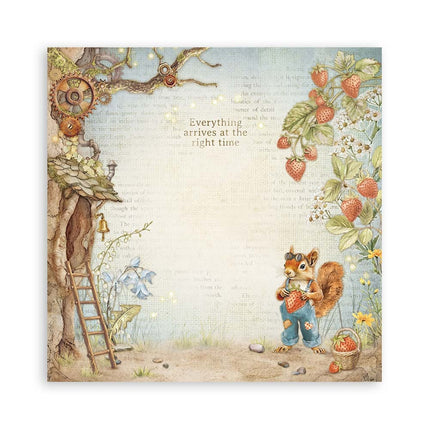 Paperpad Hidden Grove Enkelzijdig - 30,5x30,5 cm - 22 vellen