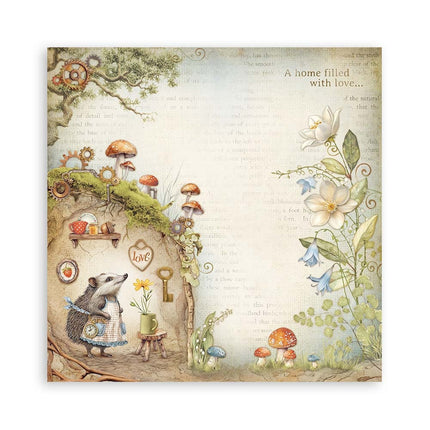 Paperpad Hidden Grove Enkelzijdig - 30,5x30,5 cm - 22 vellen