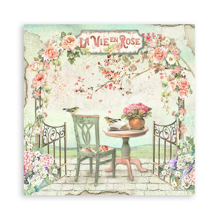 Paperpad House of Roses Enkelzijdig - 30,5x30,5 cm - 22 vellen