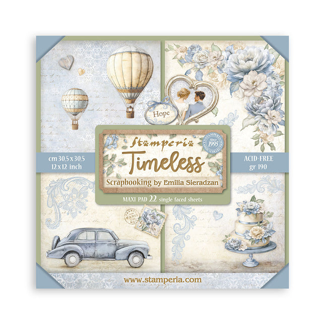 Paperpad Timeless Enkelzijdig - 30,5x30,5 cm - 22 vellen