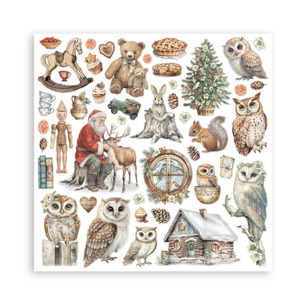 Bloc de papiers The Owl's House recto seul - 30,5x30,5 cm - 22 feuilles