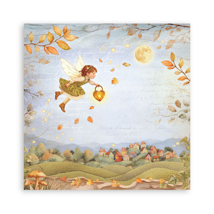 Paperpad Whispering woods Enkelzijdig - 30,5x30,5 cm - 22 vellen