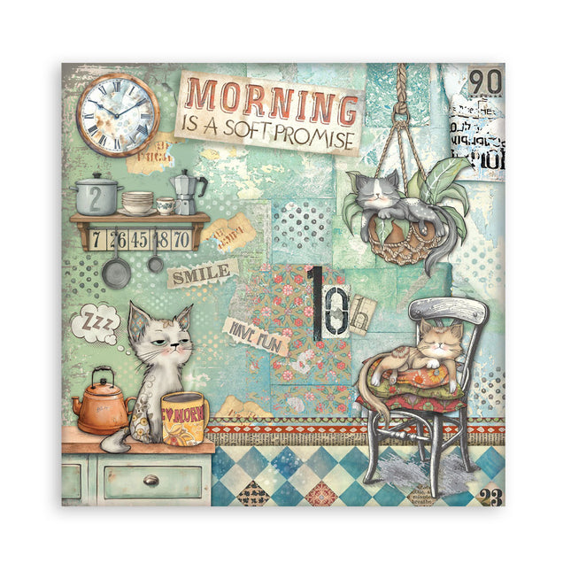 Paperpad Furry Friends Enkelzijdig - 30,5x30,5 cm - 22 vellen