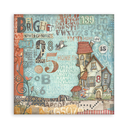 Paperpad Furry Friends Enkelzijdig - 30,5x30,5 cm - 22 vellen