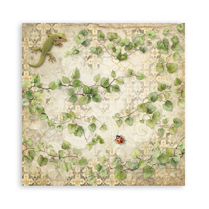 Bloc imprimé pour scrapbooking et loisirs créatifs, 22 feuilles, cm 30,5x30,5 (12"x12"), recto seul - All Around