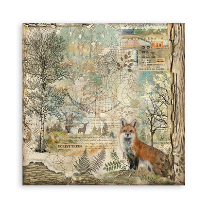 Paperpad Forest Enkelzijdig - 30,5x30,5 cm - 22 vellen
