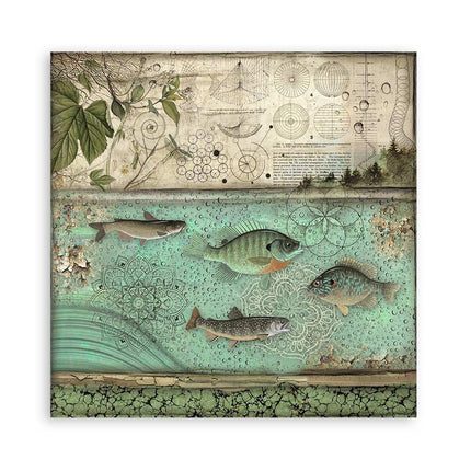 Paperpad Forest Enkelzijdig - 30,5x30,5 cm - 22 vellen