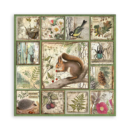 Paperpad Forest Enkelzijdig - 30,5x30,5 cm - 22 vellen