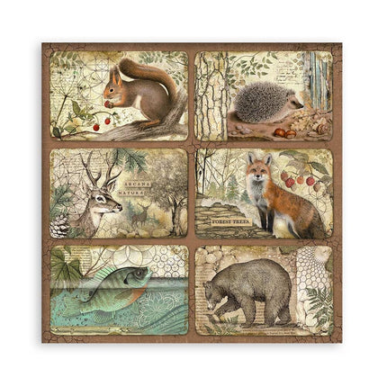 Paperpad Forest Enkelzijdig - 30,5x30,5 cm - 22 vellen