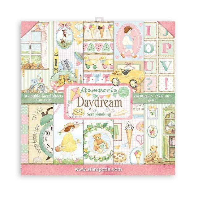 Bloc de scrapbooking extra petit, 10 feuilles, 15,24x15,24 cm (6"x6") - DayDream