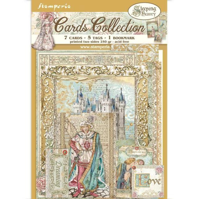 Collection de cartes - La Belle au bois dormant
