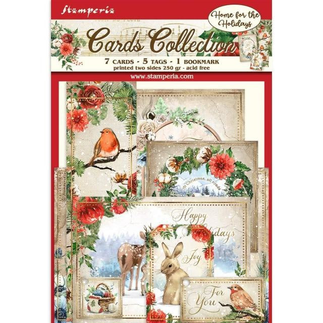 Collection de cartes - Noël romantique à la maison