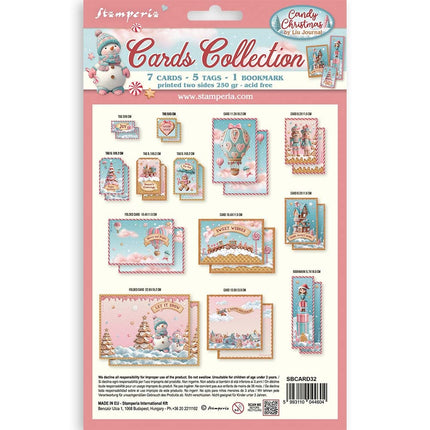 Collection de cartes - Candy Christmas