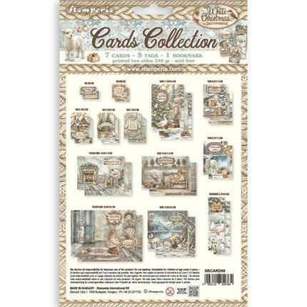 Collection de cartes illustrées - White Christmas