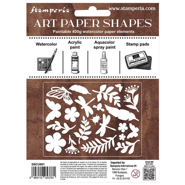 Formes en papier découpées au laser - All Around