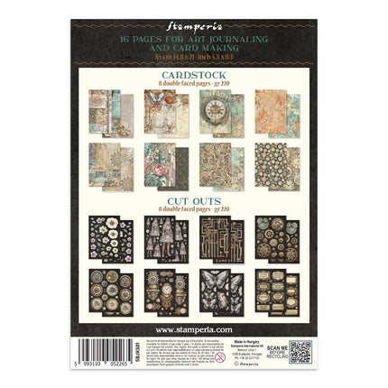 Points d’intérêt pour junk journal en art imprimé pour les loisirs créatifs A5 - Jardins du Temps