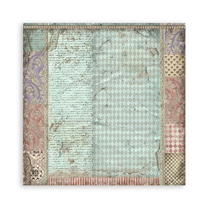 Lot de 4 feuilles de tissu cm 30x30 - Alice Forever