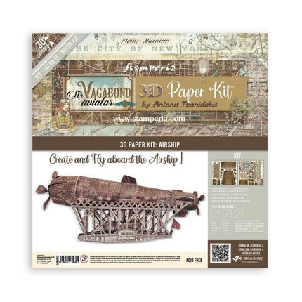 Kit de papier 3D - Sir Vagabond Aviator