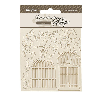 Éléments décoratifs cm 14x14 - cages Golden Harmony