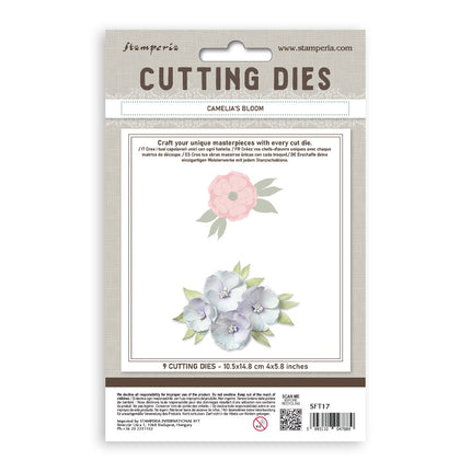 Cutting Dies A6 - Camelia's bloom