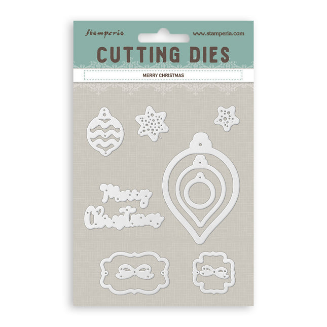 Cutting Dies for paper crafting A6 - Merry Christmas