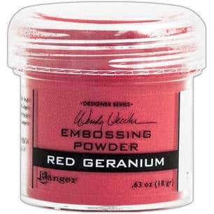 Ranger • Poudre à embosser géranium rouge