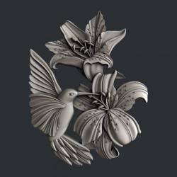 Moule Zuri - Colibris virevoltants