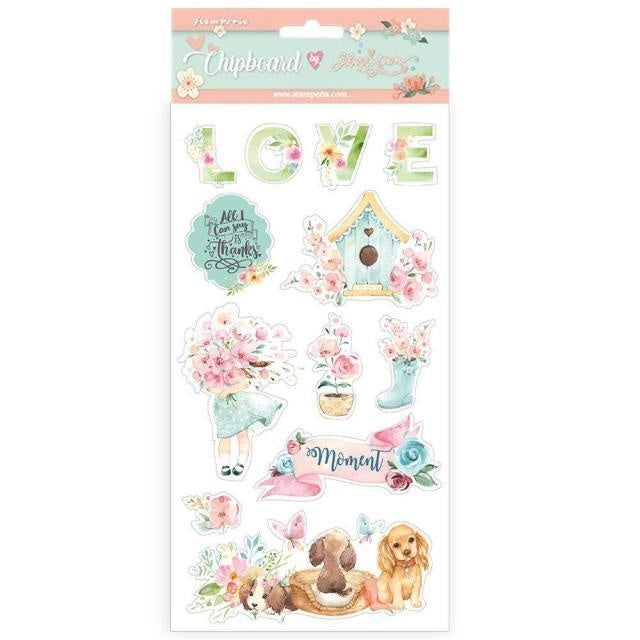chipboard - Cercle d’amour