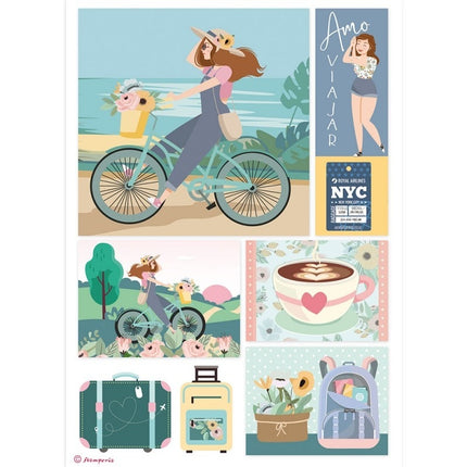 Papier de riz A4 en paquet Vélo