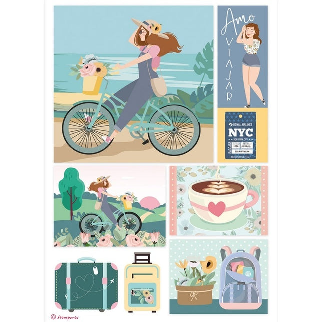 Papier de riz A4 en paquet Vélo