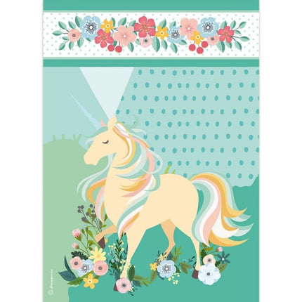 Papier de riz A4 en paquet Licorne