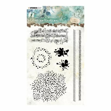 Studio Light • Tampon transparent A6 Jenine's Mindful Art n° 03